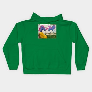 UNICORNIOMARINOPEGASO Kids Hoodie